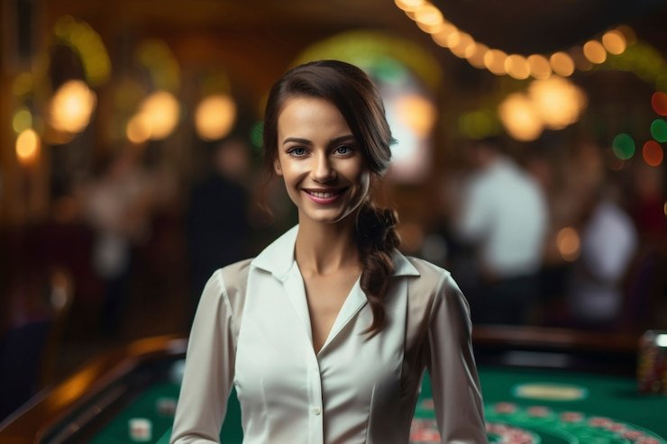 Pengguna mengakses layanan sports betting melalui perangkat seluler dengan antarmuka modern